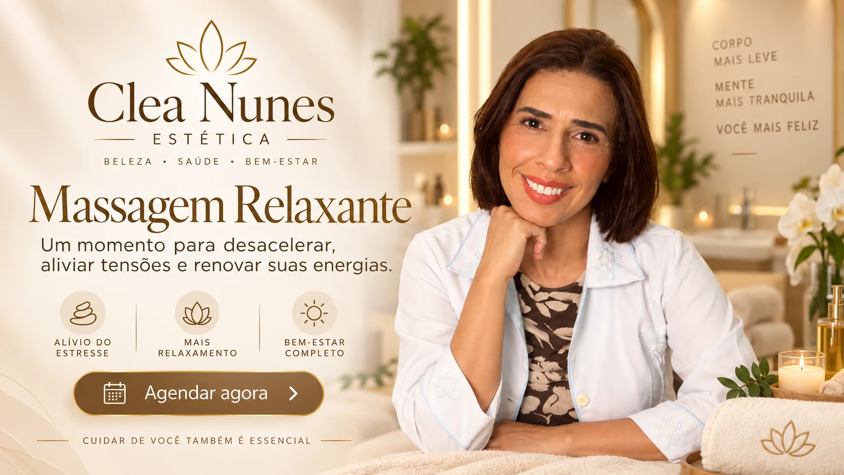Massagem Relaxante e Modeladora em Fortaleza